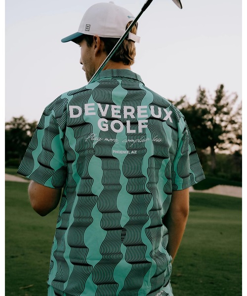 セール】Valley Topoポロ（ポロシャツ）｜DEVEREUX GOLF（デヴァロー