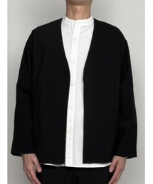 CrawLey edge（クローリーエッジ）の「【CrawLey edge/  クローリーエッジ】 4Way Strech Bottonless Jakcet/ 4ウェイ ストレッチ ボタンレス ジャケット・カーデ（カーディガン/ボレロ）」