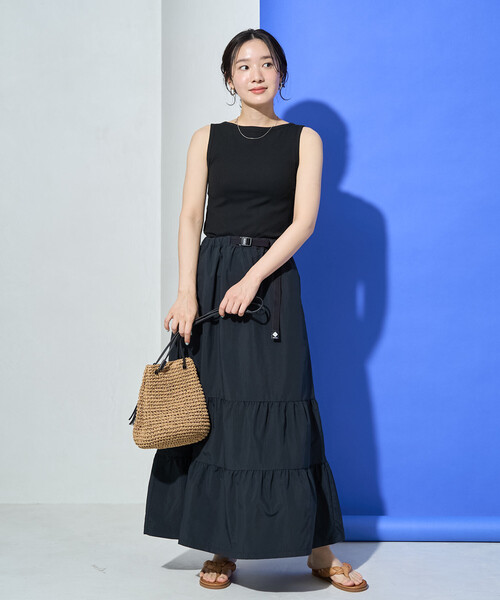 FREAK'S STORE（フリークスストア）の「限定展開 Columbia × FREAK'S STORE/コロンビア W Imperial Park Skirt/インペリアルパーク スカート（スカート・レディース・ベージュ/ブラック/ブルー・SMALL/MEDIUM）」の8枚目の写真