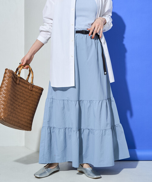 FREAK'S STORE（フリークスストア）の「限定展開 Columbia × FREAK'S STORE/コロンビア W Imperial Park Skirt/インペリアルパーク スカート（スカート・レディース・ベージュ/ブラック/ブルー・SMALL/MEDIUM）」の18枚目の写真