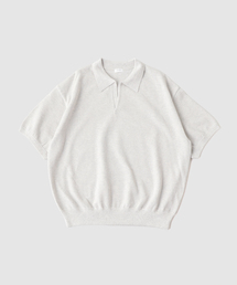 417 EDIFICE | CREPUSCULE / クレプスキュール Co/Ra Moss Stitch Skipper(ニット/セーター)