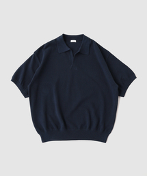 CREPUSCULE / クレプスキュール Co/Ra Moss Stitch Skipper