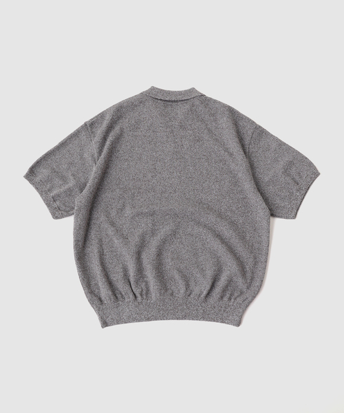 417 EDIFICE（フォーワンセブンエディフィス）の「CREPUSCULE / クレプスキュール Co/Ra Moss Stitch Skipper（ニット/セーター・メンズ・ブラウン/ネイビー/ベージュ/グリーン・1/2）」の5枚目の写真