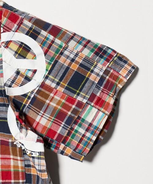 UNITED ARROWS & SONS（ユナイテッドアローズアンドサンズ）の「＜SWJP＞ MADRAS HIPPIE SHIRT/ショートスリーブシャツ（シャツ/ブラウス・メンズ・その他1・L/M）」の4枚目の写真