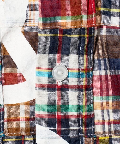 UNITED ARROWS & SONS（ユナイテッドアローズアンドサンズ）の「＜SWJP＞ MADRAS HIPPIE SHIRT/ショートスリーブシャツ（シャツ/ブラウス・メンズ・その他1・L/M）」の5枚目の写真