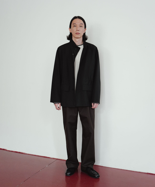 BLANKROOM(ブランクルーム)の「フィールドジャケット_BLACK WOOL(デニムジャケット・メンズ・その他・1/2/3)」の2枚目の写真