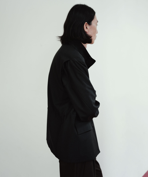 BLANKROOM(ブランクルーム)の「フィールドジャケット_BLACK WOOL(デニムジャケット・メンズ・その他・1/2/3)」の4枚目の写真