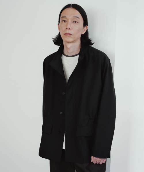 BLANKROOM(ブランクルーム)の「フィールドジャケット_BLACK WOOL(デニムジャケット・メンズ・その他・1/2/3)」の5枚目の写真