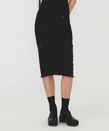 DIAGONAL（ダイアゴナル）の「ARGYLE PATTERN KNIT SKIRT (black)（スカート）」