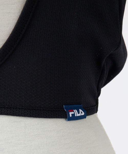 FILA GOLF(フィラゴルフ )の「【FILA GOLF:フィラゴルフ】レディースシースルーボレロ 接触冷感 ゴルフ(その他トップス・レディース・ホワイト/ブラック・MEDIUM/LARGE/X-LARGE)」の11枚目の写真