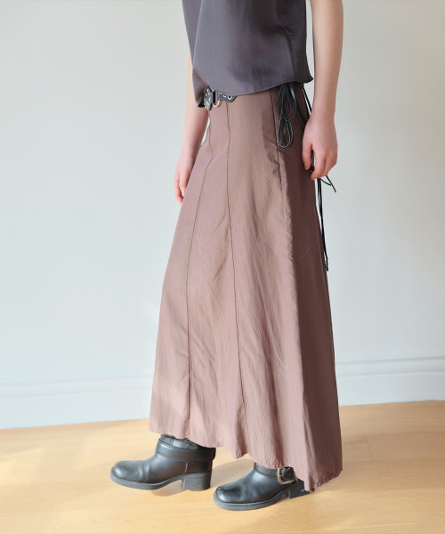 HOMEBODY THINGS（ホームバディ ティングズ）の「Classic Panel Midi Skirt (BROWN)（スカート・レディース・その他・1/2）」の5枚目の写真