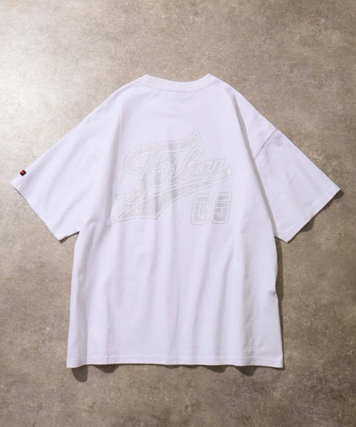 FUBU（ フブ）の「【FUBU/フブ】RHINESTONE T-SHIRTS/ラインストーンTシャツ（Tシャツ/カットソー・メンズ・ホワイト/ブラック・XL/L/M）」の14枚目の写真
