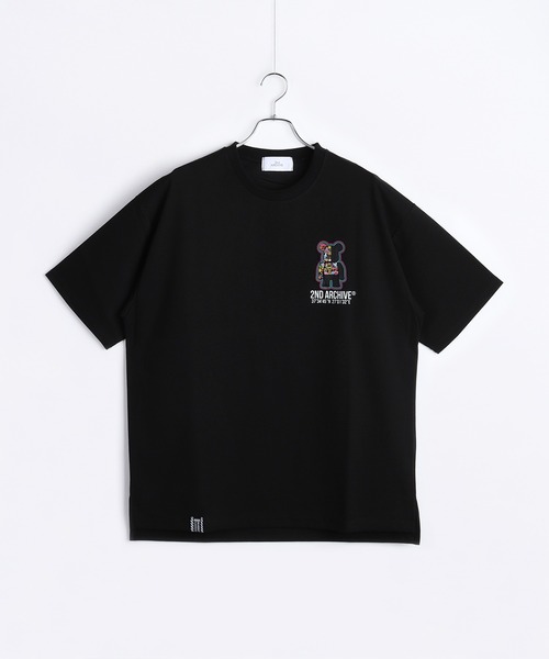 WESTSEA（ウエストシー）の「2ND ARCHIVE / セカンドアーカイブ グラフィックプリント 発光 半袖Tシャツ ベアー 犬モチーフ ビッグサイズ（Tシャツ/カットソー・メンズ・ブラック/ブラック系その他2/ブラック系その他/ブラック系その他3/ブラック系その他4・FREE）」の21枚目の写真