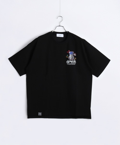 WESTSEA（ウエストシー）の「2ND ARCHIVE / セカンドアーカイブ グラフィックプリント 発光 半袖Tシャツ ベアー 犬モチーフ ビッグサイズ（Tシャツ/カットソー・メンズ・ブラック/ブラック系その他2/ブラック系その他/ブラック系その他3/ブラック系その他4・FREE）」の16枚目の写真