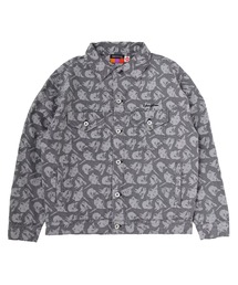 RADIO EVA（ラヂオエヴァ）の「RADIO EVA A333 EVANGELION MONOGRAM JACQUARD DENIM TRUCKER JACKET（デニムジャケット）」