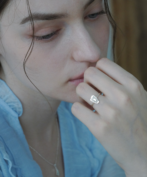 OVERGREY(オーバー グレイ)の「Truth Mirror Ring - S(リング・レディース・その他・17号/18号/19号/20号/11号/12号/13号/14号/15号/16号/7号/8号/9号/10号)」の1枚目の写真