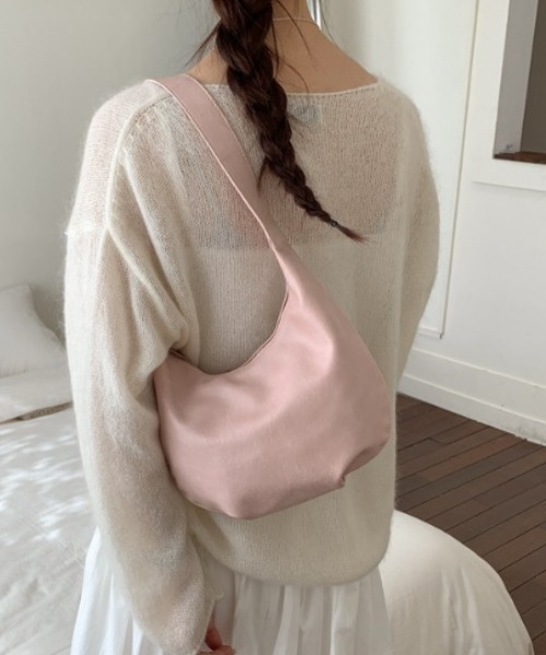 Teem Store(チームストア)の「フェイクレザー コンパクトショルダーバッグ(ショルダーバッグ・レディース・ブラック/モカ/ピンク/ホワイト・F)」の11枚目の写真