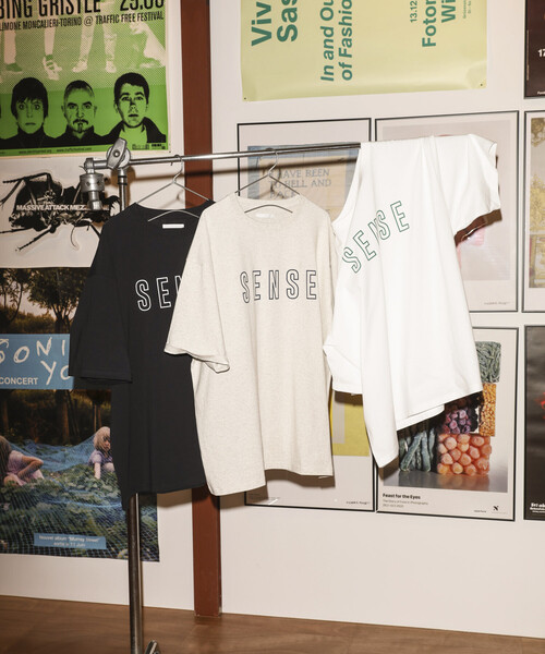 Firsthand(ファーストハンド)の「MA Firsthand/マ ファーストハンド MA SENSE プリント ショートスリーブ ロゴ Tシャツ(Tシャツ/カットソー・メンズ・ホワイト/オフホワイト/ブラック・LARGE/MEDIUM/SMALL)」の5枚目の写真