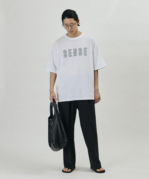 Firsthand(ファーストハンド)の「MA Firsthand/マ ファーストハンド MA SENSE プリント ショートスリーブ ロゴ Tシャツ(Tシャツ/カットソー・メンズ・ホワイト/オフホワイト/ブラック・LARGE/MEDIUM/SMALL)」の6枚目の写真
