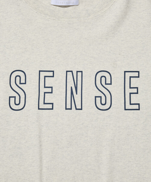 Firsthand(ファーストハンド)の「MA Firsthand/マ ファーストハンド MA SENSE プリント ショートスリーブ ロゴ Tシャツ(Tシャツ/カットソー・メンズ・ホワイト/オフホワイト/ブラック・LARGE/MEDIUM/SMALL)」の9枚目の写真