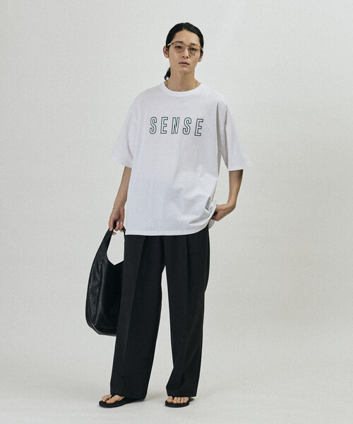 Firsthand(ファーストハンド)の「MA Firsthand/マ ファーストハンド MA SENSE プリント ショートスリーブ ロゴ Tシャツ(Tシャツ/カットソー・メンズ・ホワイト/オフホワイト/ブラック・LARGE/MEDIUM/SMALL)」の21枚目の写真