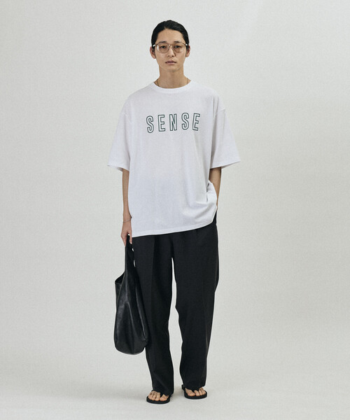 Firsthand(ファーストハンド)の「MA Firsthand/マ ファーストハンド MA SENSE プリント ショートスリーブ ロゴ Tシャツ(Tシャツ/カットソー・メンズ・ホワイト/オフホワイト/ブラック・LARGE/MEDIUM/SMALL)」の22枚目の写真