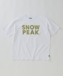 SNOW PEAK / スノーピーク 別注 マルチカラーロゴ プリントTシャツ