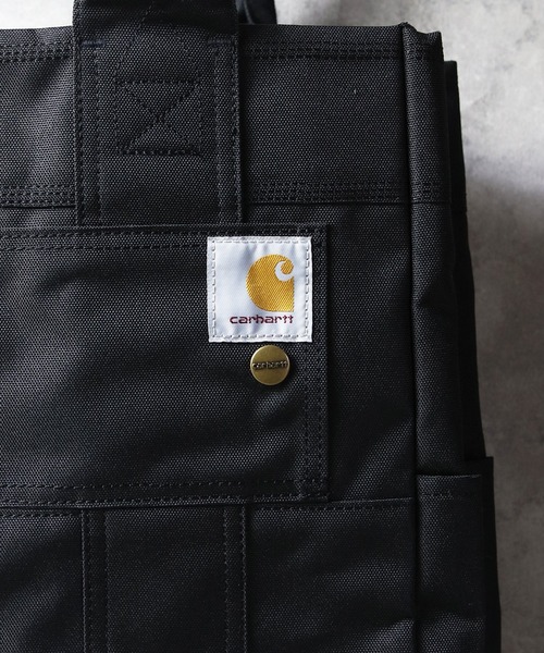 Carhartt(カーハート)の「カーハートトートバッグ(トートバッグ・メンズ・ブラウン/ブラック・FREE)」の11枚目の写真