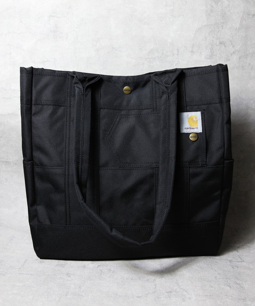 Carhartt(カーハート)の「カーハートトートバッグ(トートバッグ・メンズ・ブラウン/ブラック・FREE)」の3枚目の写真