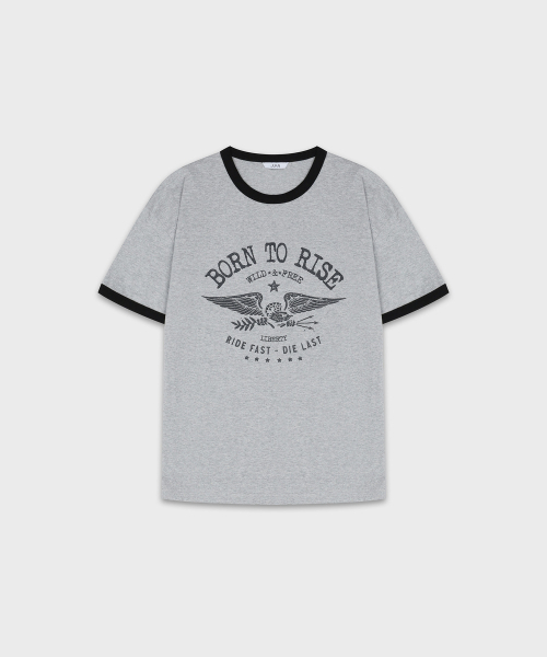 JUAN HOMME（ジュアンオム）の「ボンツーライズリンガーハーフスリーブ（メランジグレー）（Tシャツ/カットソー・メンズ・その他・SMALL/MEDIUM/LARGE）」の21枚目の写真