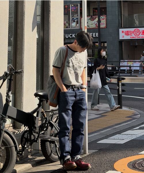 JUAN HOMME（ジュアンオム）の「ボンツーライズリンガーハーフスリーブ（メランジグレー）（Tシャツ/カットソー・メンズ・その他・SMALL/MEDIUM/LARGE）」の8枚目の写真