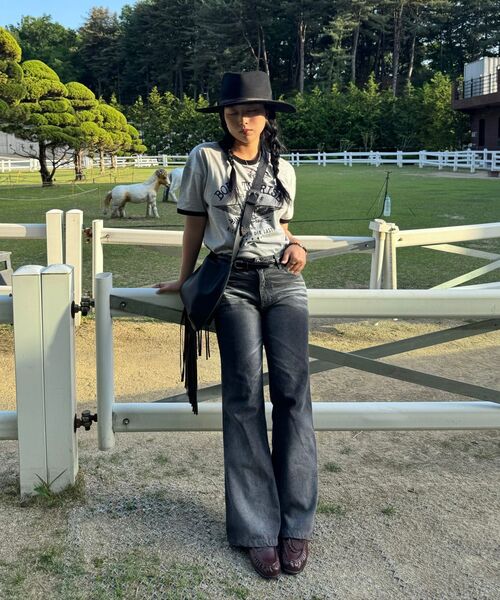 JUAN HOMME（ジュアンオム）の「ボンツーライズリンガーハーフスリーブ（メランジグレー）（Tシャツ/カットソー・メンズ・その他・SMALL/MEDIUM/LARGE）」の11枚目の写真