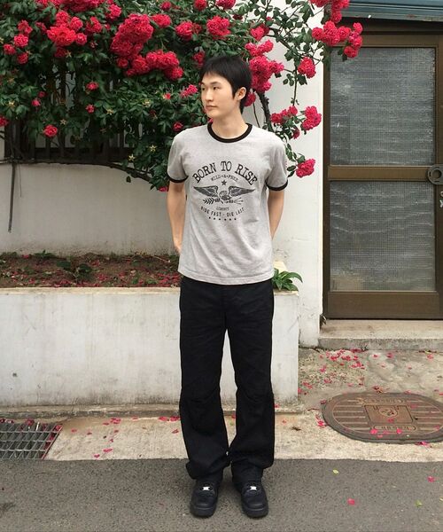 JUAN HOMME（ジュアンオム）の「ボンツーライズリンガーハーフスリーブ（メランジグレー）（Tシャツ/カットソー・メンズ・その他・SMALL/MEDIUM/LARGE）」の12枚目の写真