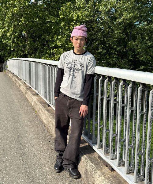 JUAN HOMME（ジュアンオム）の「ボンツーライズリンガーハーフスリーブ（メランジグレー）（Tシャツ/カットソー・メンズ・その他・SMALL/MEDIUM/LARGE）」の14枚目の写真