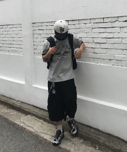 JUAN HOMME（ジュアンオム）の「ボンツーライズリンガーハーフスリーブ（メランジグレー）（Tシャツ/カットソー・メンズ・その他・SMALL/MEDIUM/LARGE）」の20枚目の写真