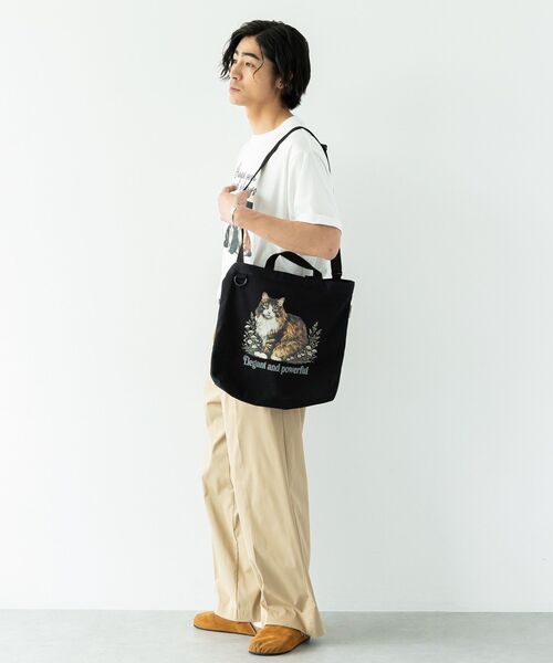 CRAFT STANDARD BOUTIQUE(クラフトスタンダードブティック)の「アソートアニマル柄トートバッグ(トートバッグ・レディース・アイボリー/ブラック・FREE)」の14枚目の写真