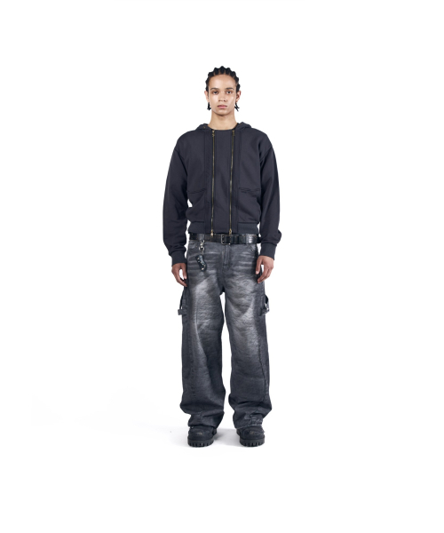 AAKAM（アーカム）の「Hammer Studded Denim Pants (Black)（デニムパンツ・レディース・その他・1/2）」の12枚目の写真