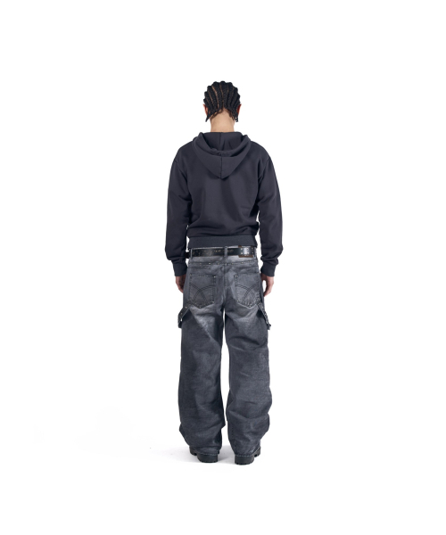 AAKAM（アーカム）の「Hammer Studded Denim Pants (Black)（デニムパンツ・レディース・その他・1/2）」の14枚目の写真