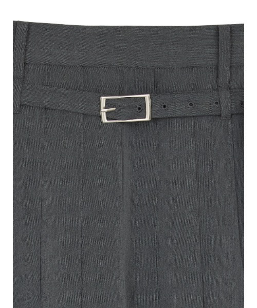 Ameri(アメリ)の「MEDI LOW BELT PLEATS SKIRT(スカート・レディース・グレー/スカイブルー・SMALL/MEDIUM)」の17枚目の写真
