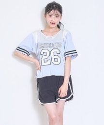 SWIM】LT袖編上げTシャツ3点セット水着（水着）｜LOVETOXIC