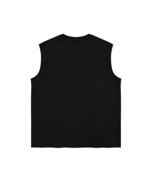 COVERNAT（カバーナット）の「クールコットンアーチロゴスリーブレスブラック（Tシャツ/カットソー・レディース・その他・SMALL/MEDIUM/LARGE/X-LARGE/XX-LARGE）」の2枚目の写真