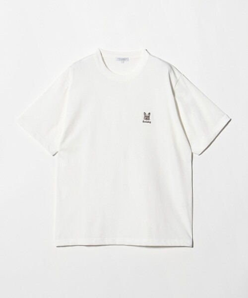 A DAY IN THE LIFE UNITED ARROWS(アデイインザライフユナイテッドアローズ)の「ドッグ エンブロイダリー リラックス カットソー<A DAY IN THE LIFE>(Tシャツ/カットソー・メンズ・その他1/その他2/その他3・L/M)」の2枚目の写真