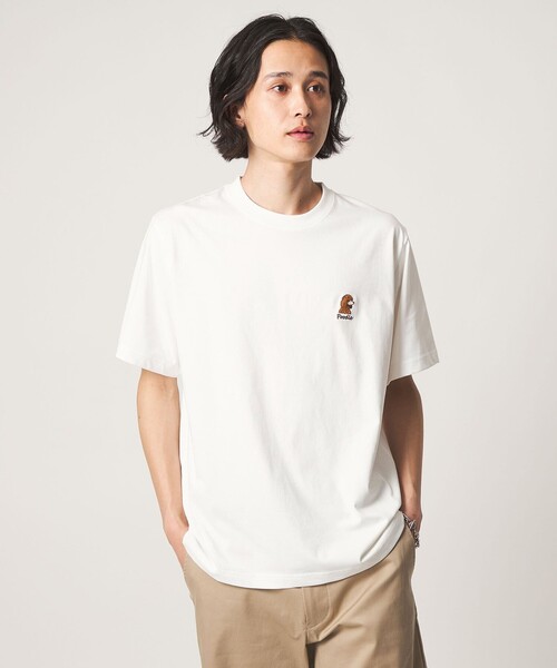 A DAY IN THE LIFE UNITED ARROWS(アデイインザライフユナイテッドアローズ)の「ドッグ エンブロイダリー リラックス カットソー<A DAY IN THE LIFE>(Tシャツ/カットソー・メンズ・その他1/その他2/その他3・L/M)」の4枚目の写真