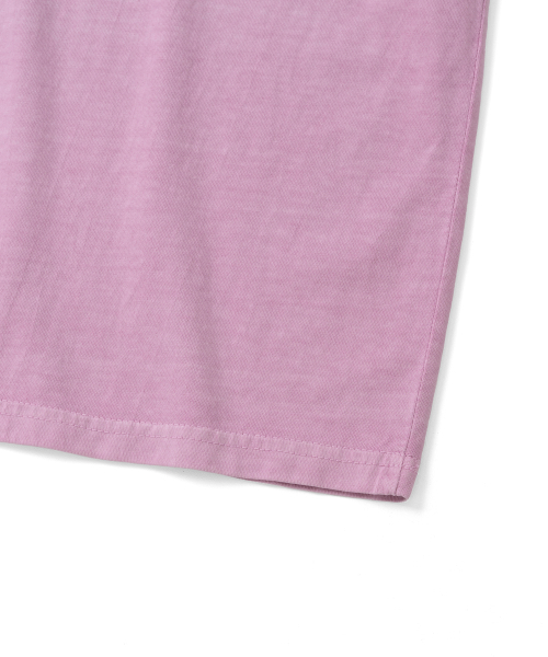 KNITTED(ニッティド)の「(ユニセックス) ピグメント パームツリー グラフィック Tシャツ ウォッシングピンク(Tシャツ/カットソー・レディース・その他・MEDIUM/LARGE/X-LARGE)」の5枚目の写真