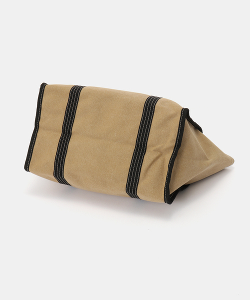 cache cache(カシュ カシュ)の「cachecache/カシュカシュ チャームツキキャンバストート(トートバッグ・レディース・ベージュ/ブラック・FREE)」の5枚目の写真