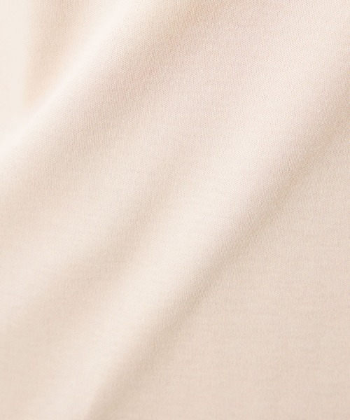 GALLORIA(ギャローリア)の「【汗ジミ軽減・接触冷感】レース刺繍ロゴT(Tシャツ/カットソー・レディース・ベージュ/ホワイト/ブラック・L/S/LL/M)」の12枚目の写真