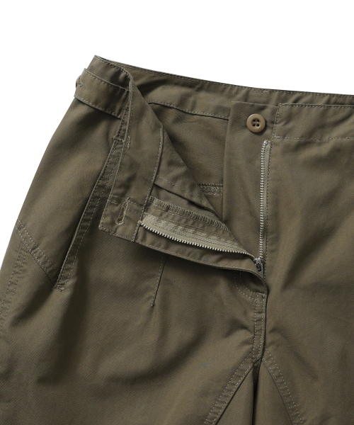 NOIRER(ノイア)の「コットンフィールドワイドパンツ(カーキ)(その他パンツ・メンズ・その他・48/52)」の6枚目の写真