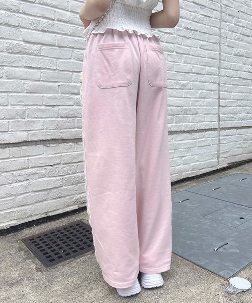 INGNI(イング)の「サイドレースラメスウェットパンツ(その他パンツ・レディース・グレー/ライトピンク/ブラック・FREE)」の16枚目の写真