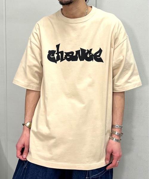 RGY（アールジーワイ）の「ビリヤード両面プリント ビッグシルエットTシャツ（Tシャツ/カットソー・メンズ・ブラック/ライトベージュ/ホワイト・LARGE/MEDIUM）」の7枚目の写真
