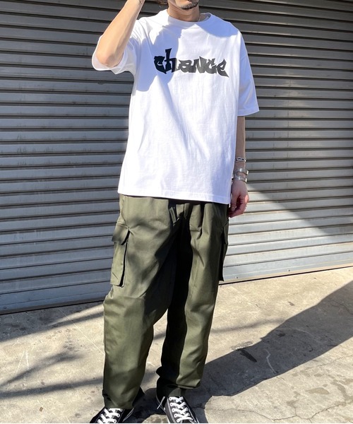 RGY（アールジーワイ）の「ビリヤード両面プリント ビッグシルエットTシャツ（Tシャツ/カットソー・メンズ・ブラック/ライトベージュ/ホワイト・LARGE/MEDIUM）」の20枚目の写真